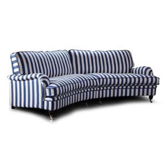 Luxor svängd Howard soffa 300 cm - Fresh 11 - Mörkblå