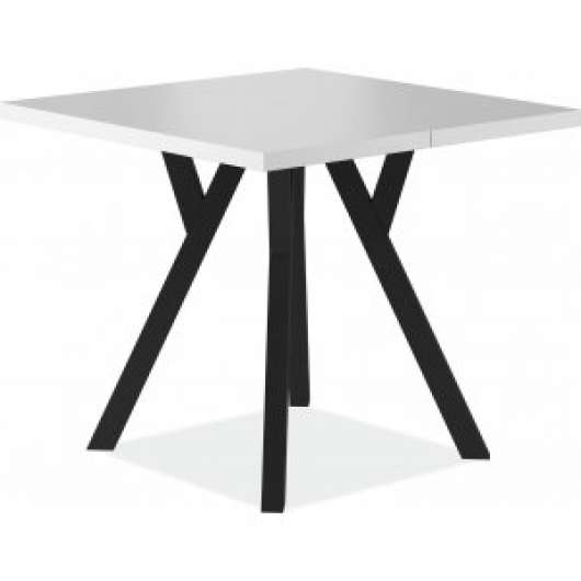 Merlin förlängningsbart fyrkantigt matbord 90x90-240 cm /svart - Övriga matbord