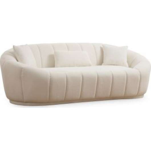 Mitilo 3-sits soffa - Cream - 3-sits soffor